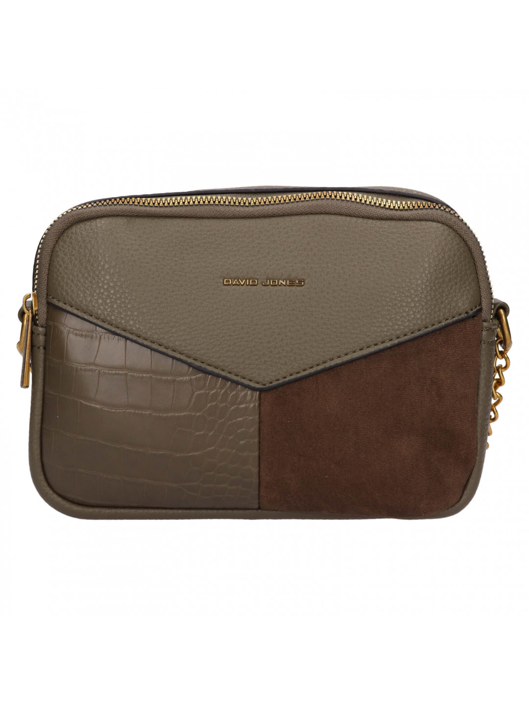 Dámská crossbody kabelka David Jones Electe – khaki